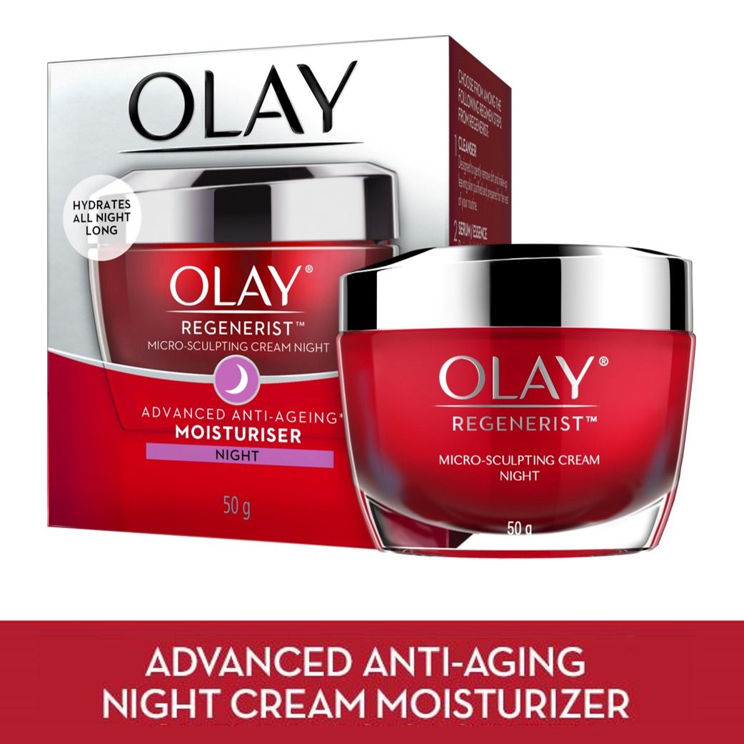 Olay Regenerist Advanced Anti-Ageing Micro-Sculpting Night Face Cream